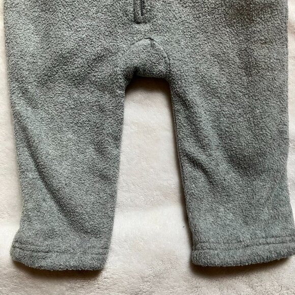 Old Navy Bear Grey Blue Fleece Bunting 18-24M Toddler Winter Wear - Picture 8 of 16